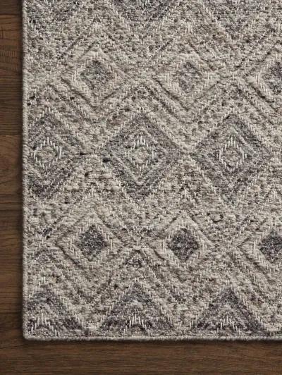 Raven RAV-02 Taupe / Gray 5''6" x 8''6" Rug by