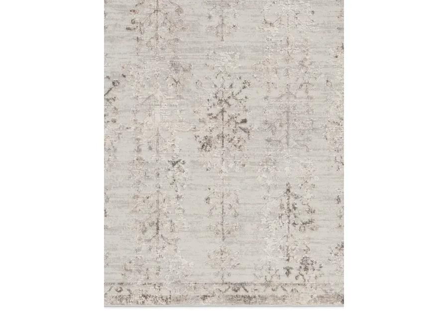 Cirque Fortier White 6'7" x 9'6" Rug