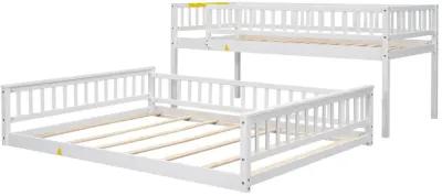 Merax Bunk Bed with Ladder and Guardrails