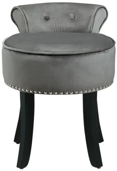 Inspired Home Delia Vanity Stool