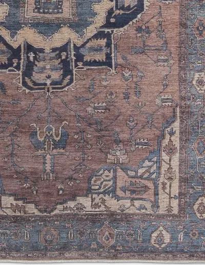 Vindage Barrymore Blue 3' x 8' Runner Rug