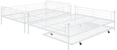 Merax Modern Metal Bunk Bed with 2 Beds