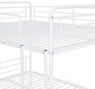 Merax Modern Metal Bunk Bed with 2 Beds