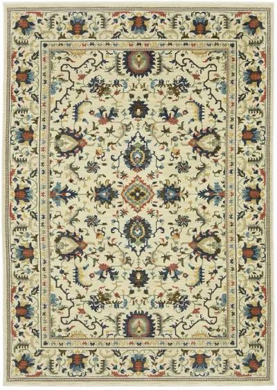 Francesca 3'3" x 5' Ivory Rug