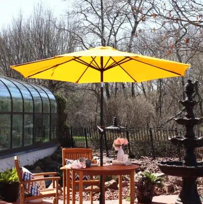 Sunnydaze 9 ft Aluminum Patio Umbrella with Tilt and Crank