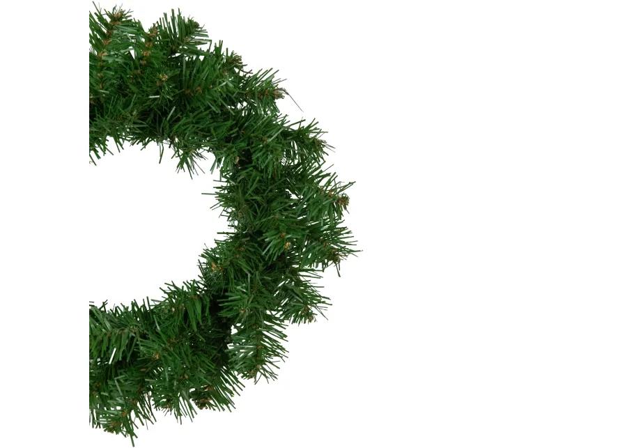 Deluxe Dorchester Pine Artificial Christmas Wreath  16-Inch  Unlit