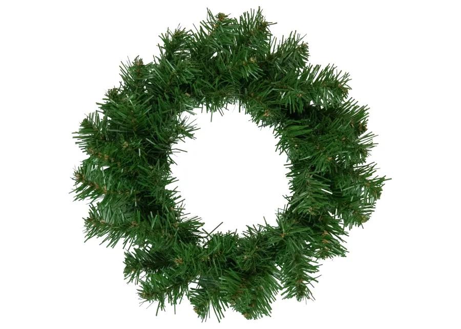 Deluxe Dorchester Pine Artificial Christmas Wreath  16-Inch  Unlit