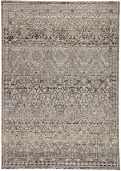 Valentia Cashel Gray 2'5" x 10' Runner Rug