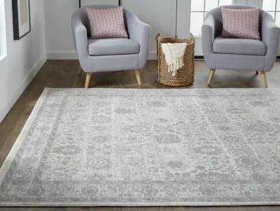 Marquette 3776F Gray/Silver/Ivory 2'8" x 12' Rug