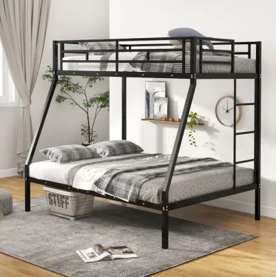 Space-saving Metal Slatted Bed Frame for Teens and Adults Noise-free No Box Spring Needed-White