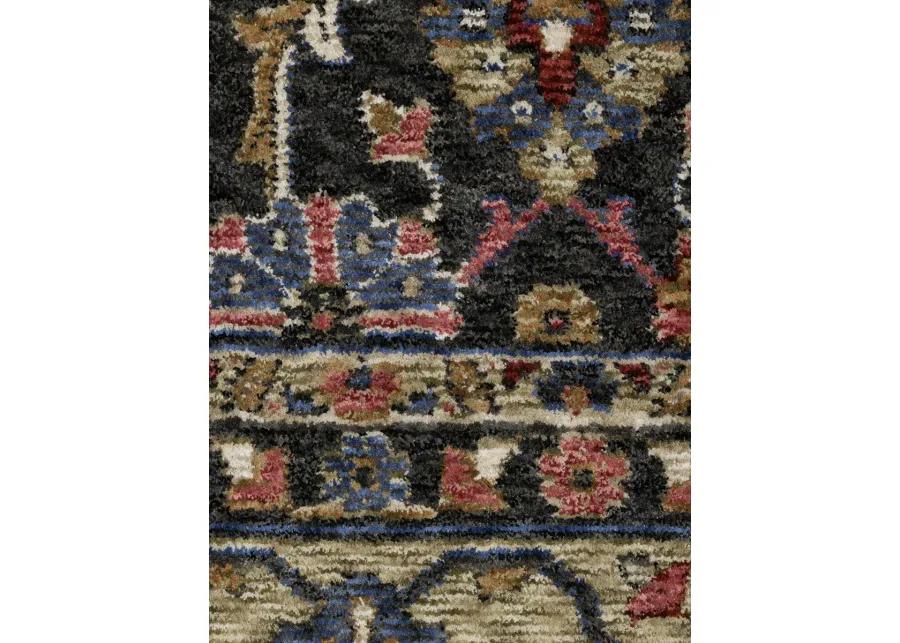 Hastings 5'3" x 7'6" Char Rug