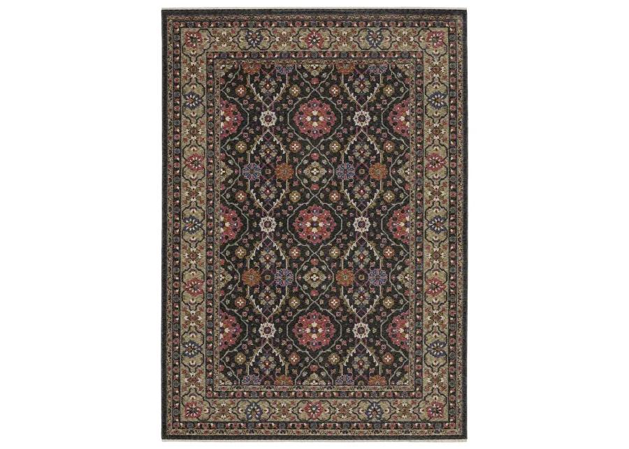 Hastings 5'3" x 7'6" Char Rug