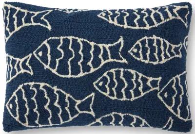 P0908 Navy 16"x26" Down Pillow