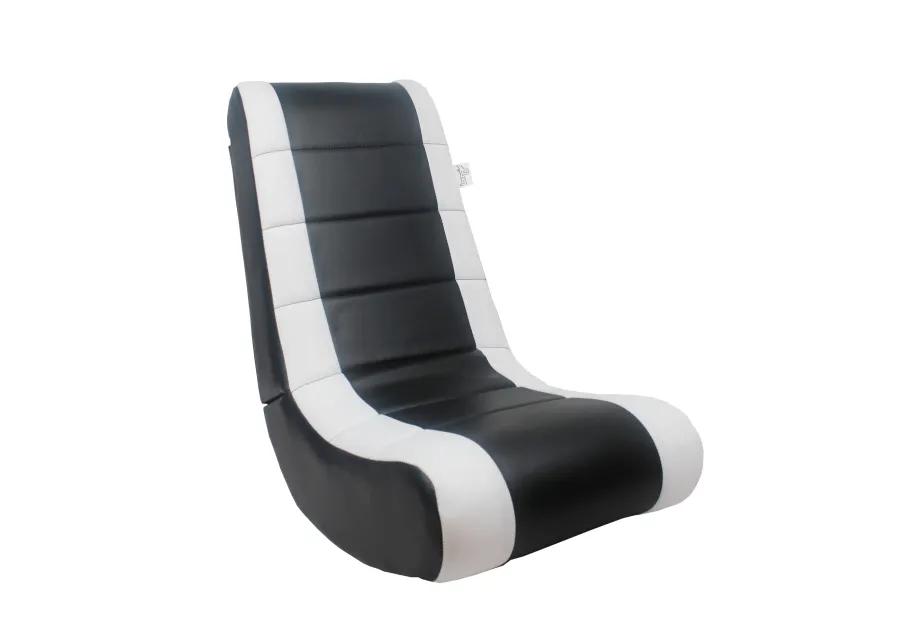 Loungie Rockme Leather PU Video Gaming Rocker Chair