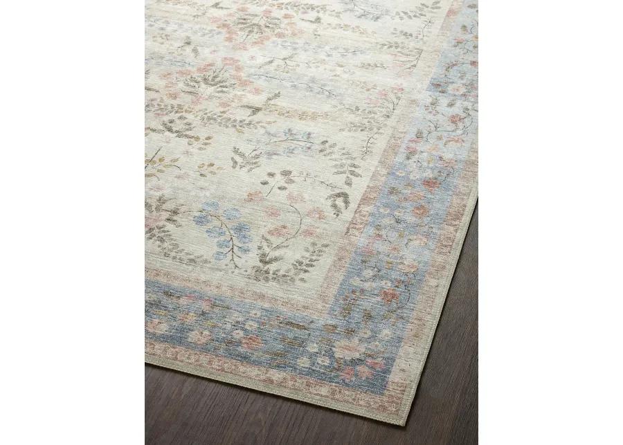 Palais PAL04 Light Blue 5' x 7'6" Rug