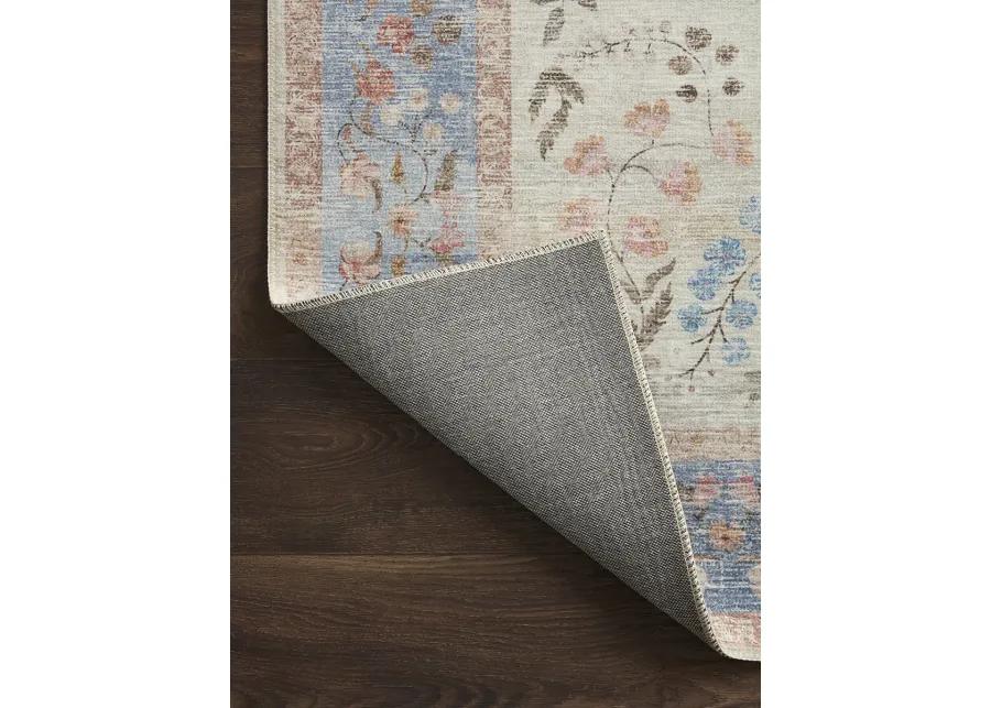 Palais PAL04 Light Blue 5' x 7'6" Rug