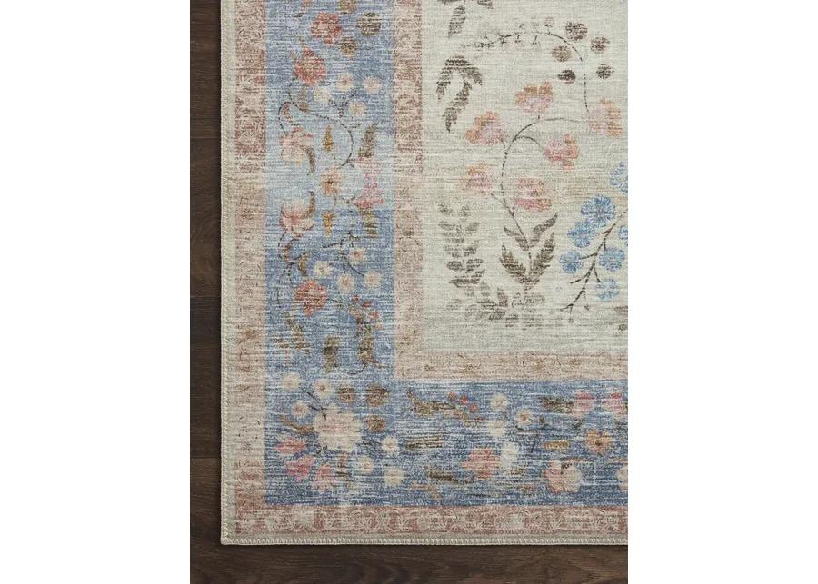 Palais PAL04 Light Blue 5' x 7'6" Rug