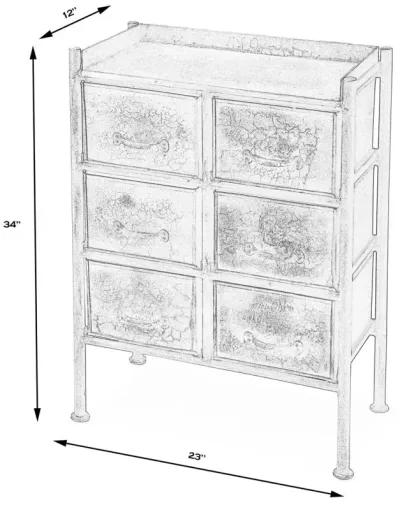 Butler Specialty Company Cameron Industrial Chic Drawer Chest, Bronze