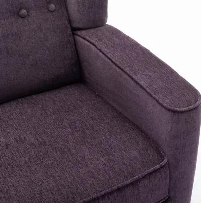 Merax Mid Century Chenille Wingback Recliner Chair