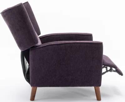 Merax Mid Century Chenille Wingback Recliner Chair