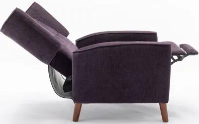 Merax Mid Century Chenille Wingback Recliner Chair