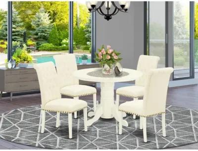 Dining Room Set Linen White