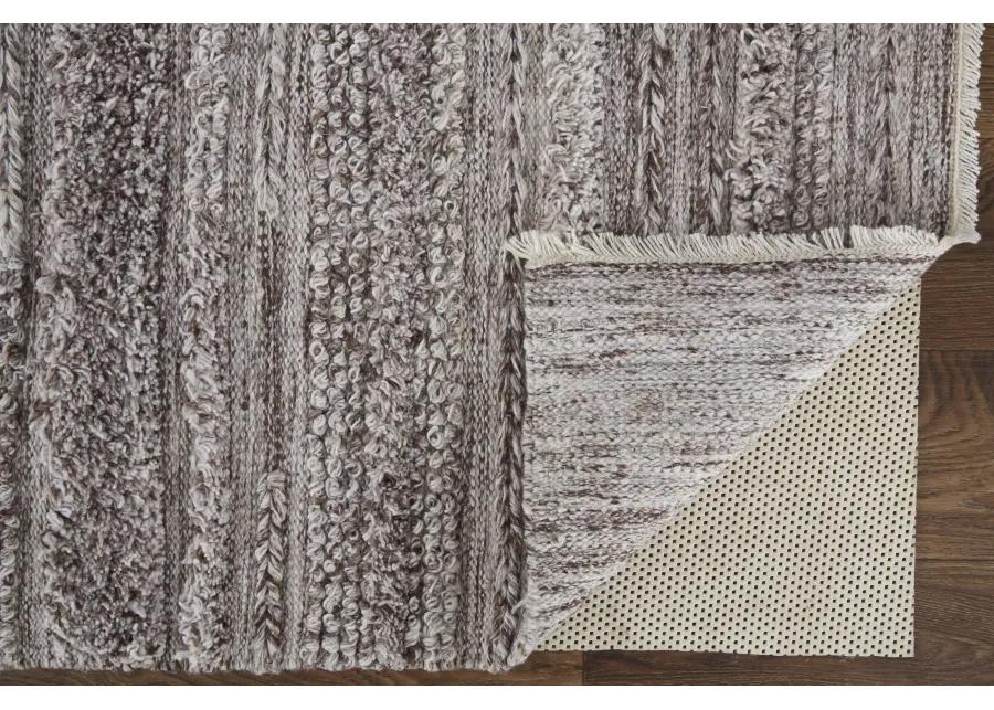 Alden 8637F Taupe/Brown/Ivory 8' x 10' Rug