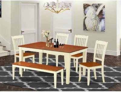 Dining Room Set Buttermilk & Cherry