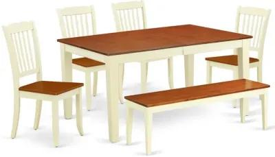 Dining Room Set Buttermilk & Cherry