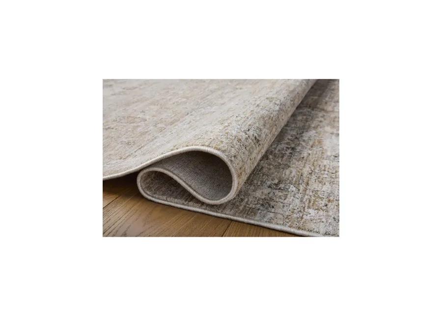 II Tabitha Ivory/Khaki 2'7" x 10'0" Runner Rug by Loloi II