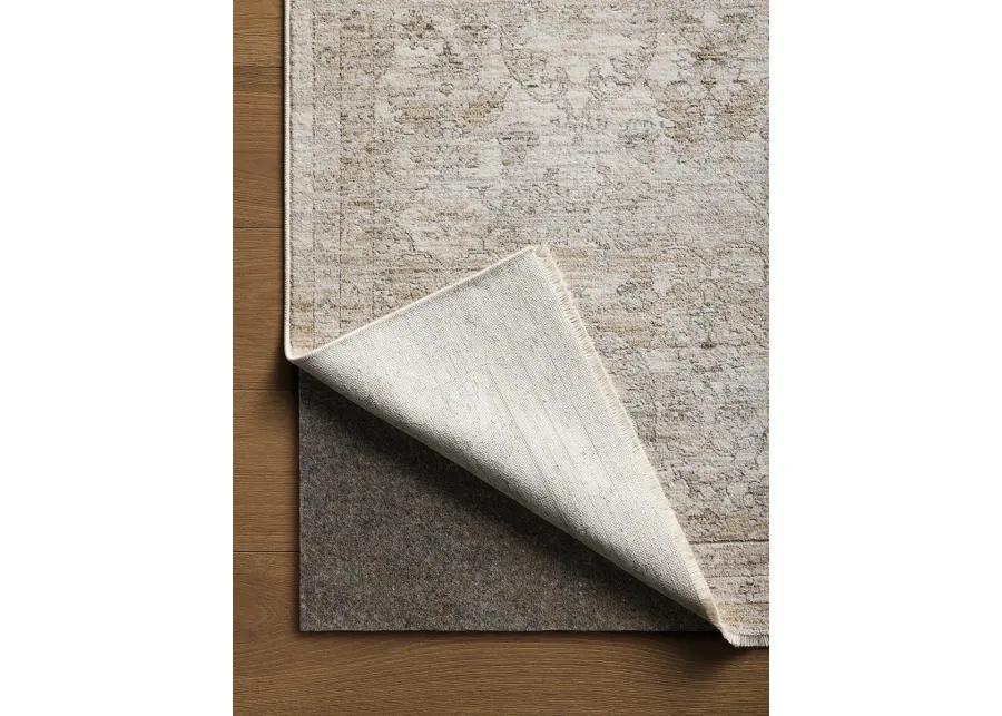 II Tabitha Ivory/Khaki 2'7" x 10'0" Runner Rug by Loloi II