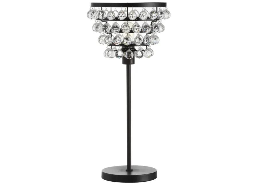 Buckingham Crystal/Metal Table Lamp