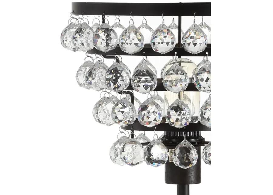 Buckingham Crystal/Metal Table Lamp