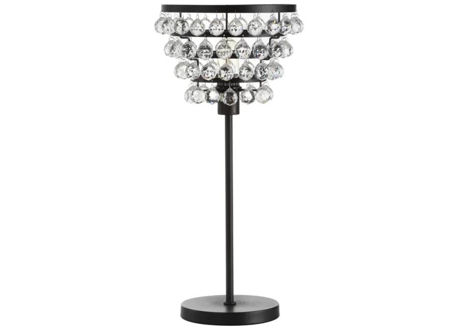 Buckingham Crystal/Metal Table Lamp