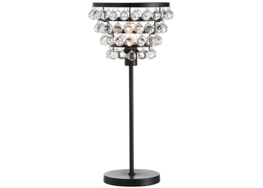 Buckingham Crystal/Metal Table Lamp