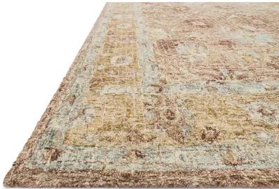 Julian JI04 Terracotta/Gold 5' x 7'6" Rug