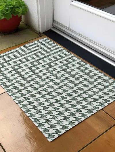 Hinton HN1 Green 20" x 30" Rug