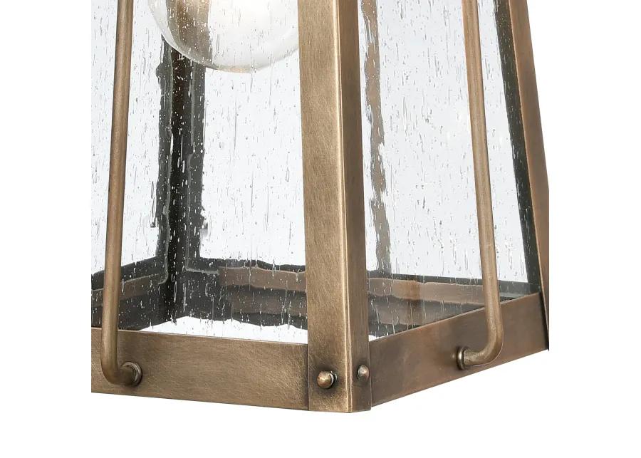 Kirkdale 13'' High 1-Light Brass Outdoor Sconce