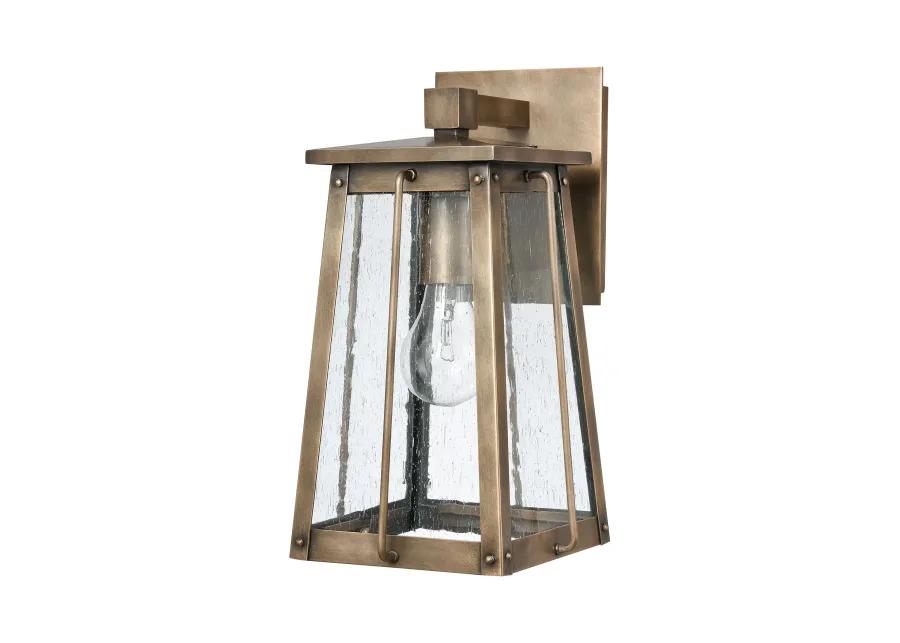 Kirkdale 13'' High 1-Light Brass Outdoor Sconce