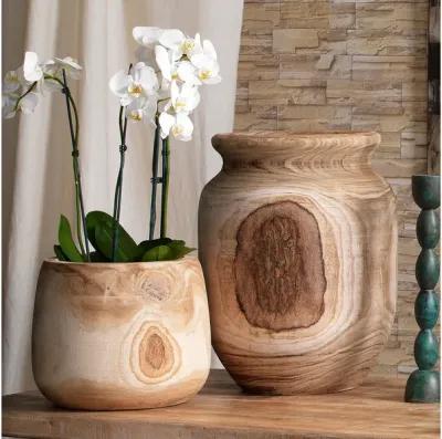 Brea Wooden Vase