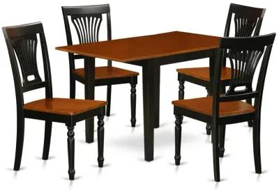 Dining Room Set Black & Cherry