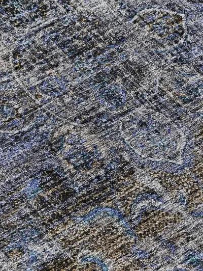 Karaj KJ2 Blue 8' x 10' Rug