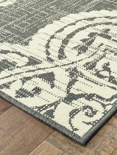 Marina 7'10" Grey Rug