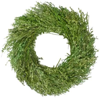 Green Foliage Artificial Spring Wreath  20-Inch