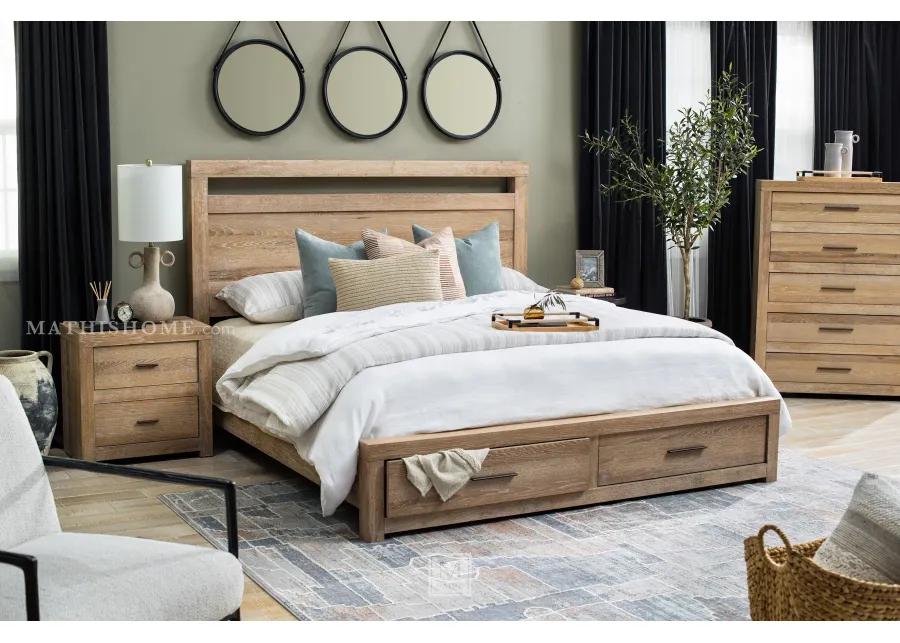 Modern Loft California King Khaki 5-Piece Bedroom Set