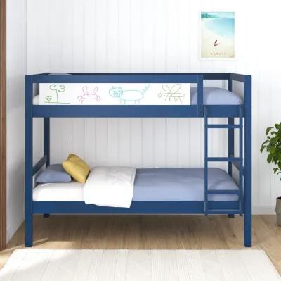 DHP Adrian Kids' Wood Twin over Twin Bunk Bed