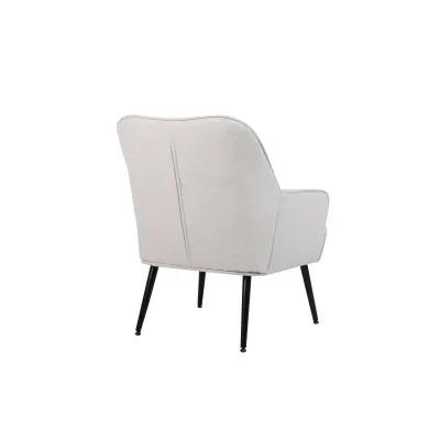 Modern Mid Century Chair Velvet Sherpa Armchair For Living Room Bedroom Office Easy Assemble