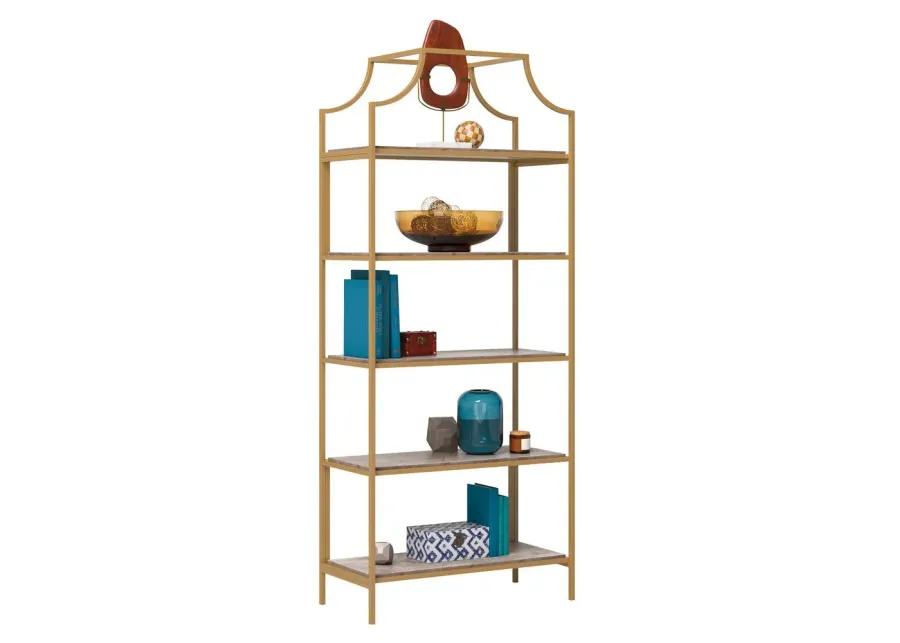 Belen Kox Modern Deco Stone Bookcase, Belen Kox