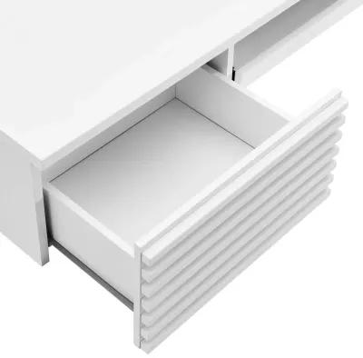 Render Wall Mount Wood Office Desk