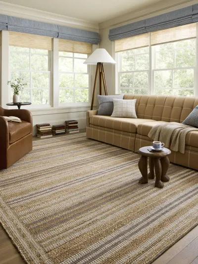 Judy JUD-03 Natural / Dove 3''6" x 5''6" Rug by Chris Loves Julia